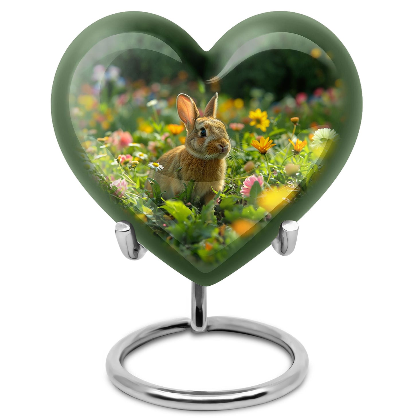 Personalized Pet Keepsake Urn for Pet Ashes - 10-inch, 200 cu in - Yatskia