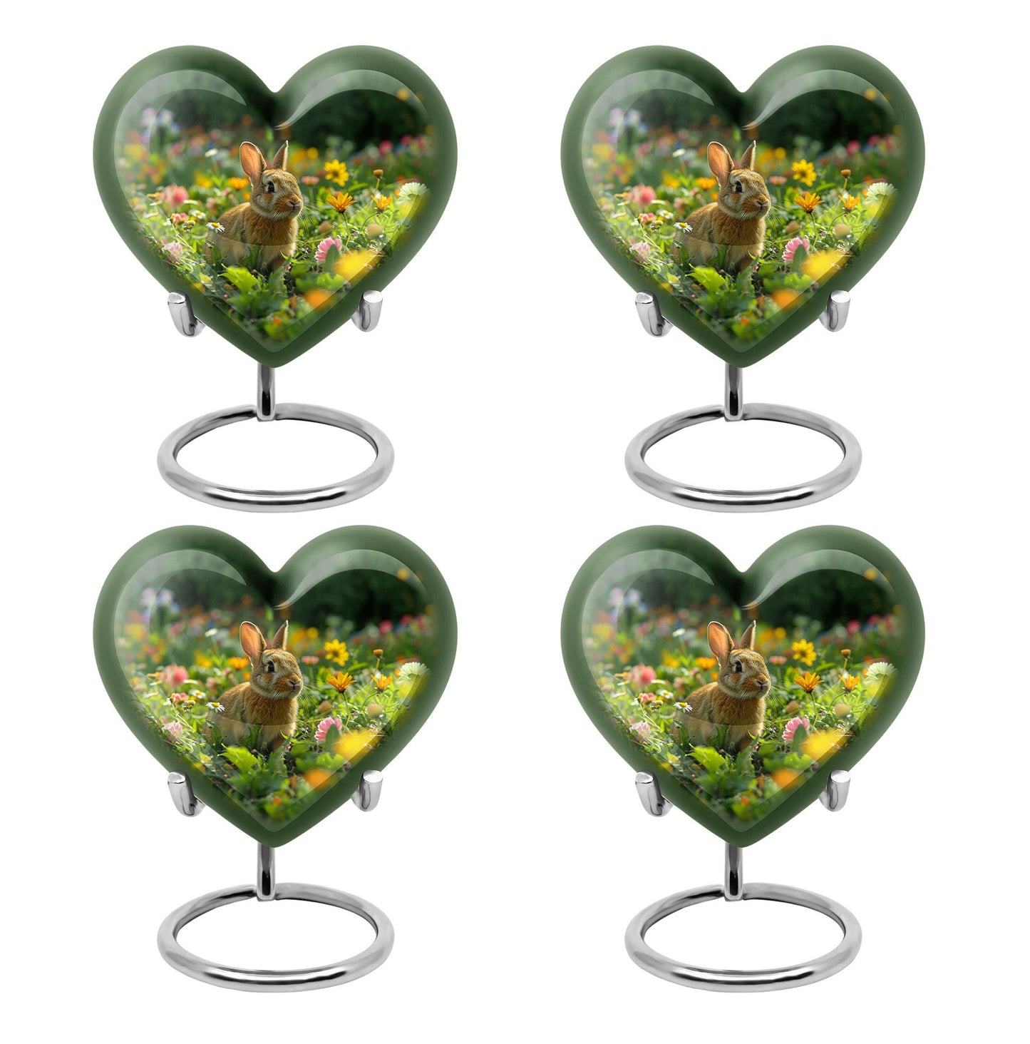 Personalized Pet Keepsake Urn for Pet Ashes - 10-inch, 200 cu in - Yatskia