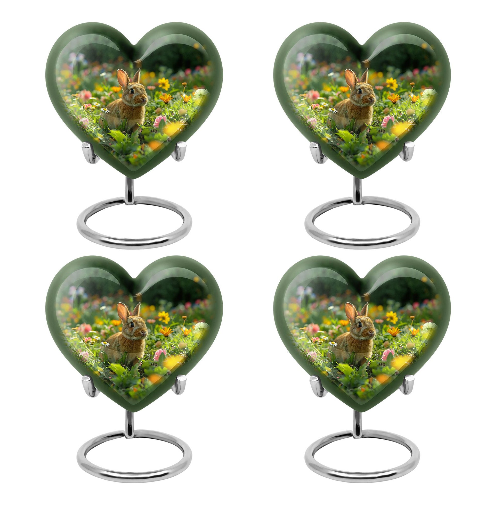 Bunny Rabbit Memorial Urn - Beautifully Designed Keepsake Urns For Pet