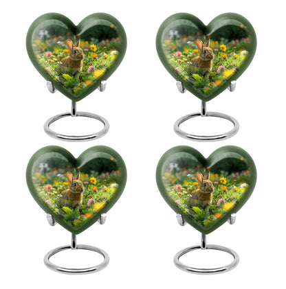 Personalized Pet Keepsake Urn for Pet Ashes - 10-inch, 200 cu in - Yatskia