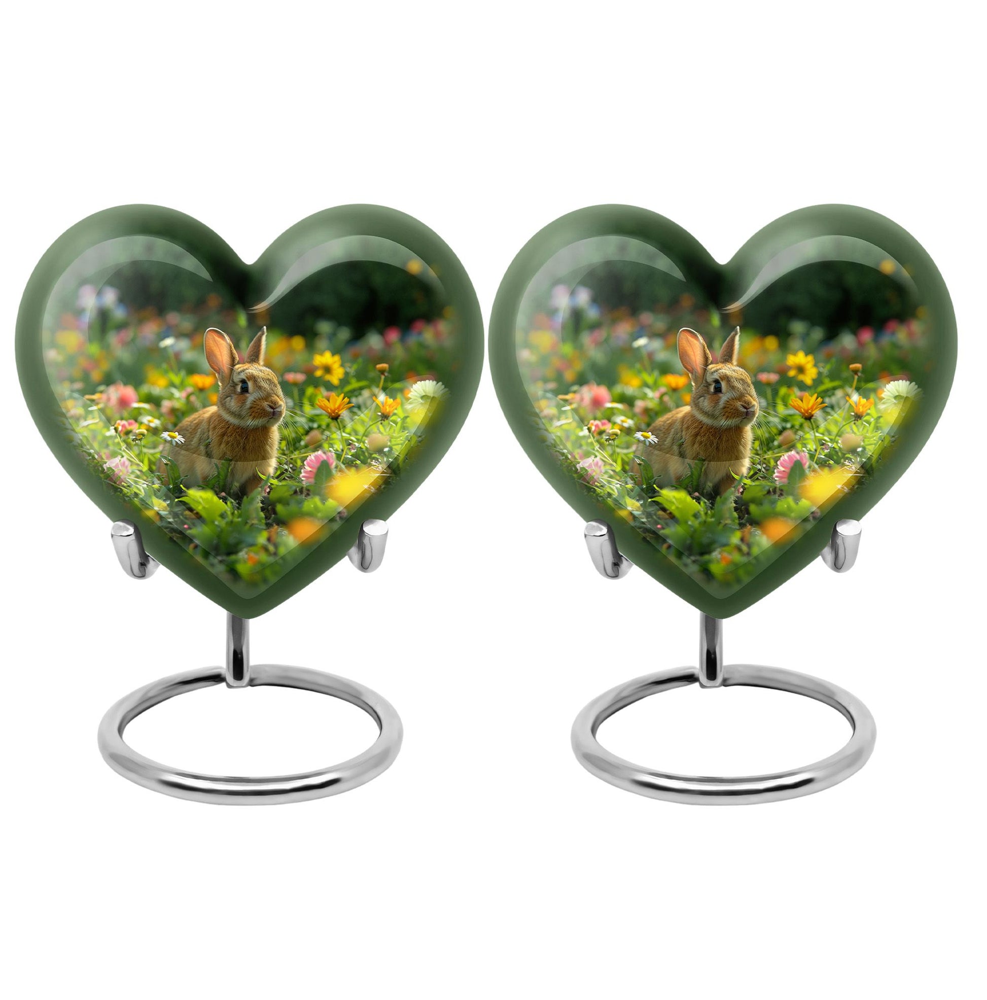 Bunny Rabbit Memorial Urn - Beautifully Designed Keepsake Urns For Pet