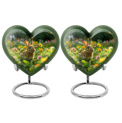 Personalized Pet Keepsake Urn for Pet Ashes - 10-inch, 200 cu in - Yatskia