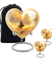 Golden Bunny Cremation Urns For Human Ashes For Mom and Dad