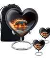 Fierce Polar Bear Urn - Bear Funeral Large Cremation Urns For Ashes