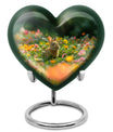 Bucolic Bunny Meadow - Rabbit Urns Large Funeral Large Urns For Ashes