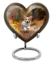 Corgi Puppy Cremation Urn For Ashes - Unique Pet Urns For Dogs