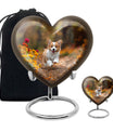 Corgi Puppy Cremation Urn For Ashes - Unique Pet Urns For Dogs