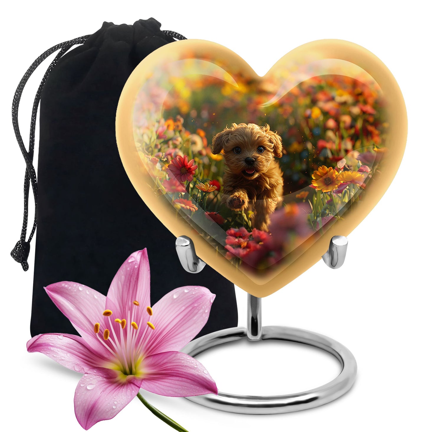 Personalized Dog Memorial Urn for Pet Ashes - Yatskia