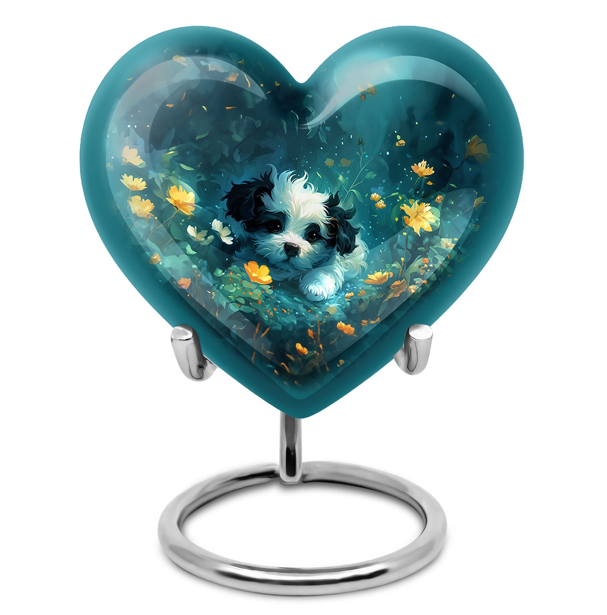 Shih Tzu Urn For Pet Dog Memorial - Cremation Urns For Pet Ashes