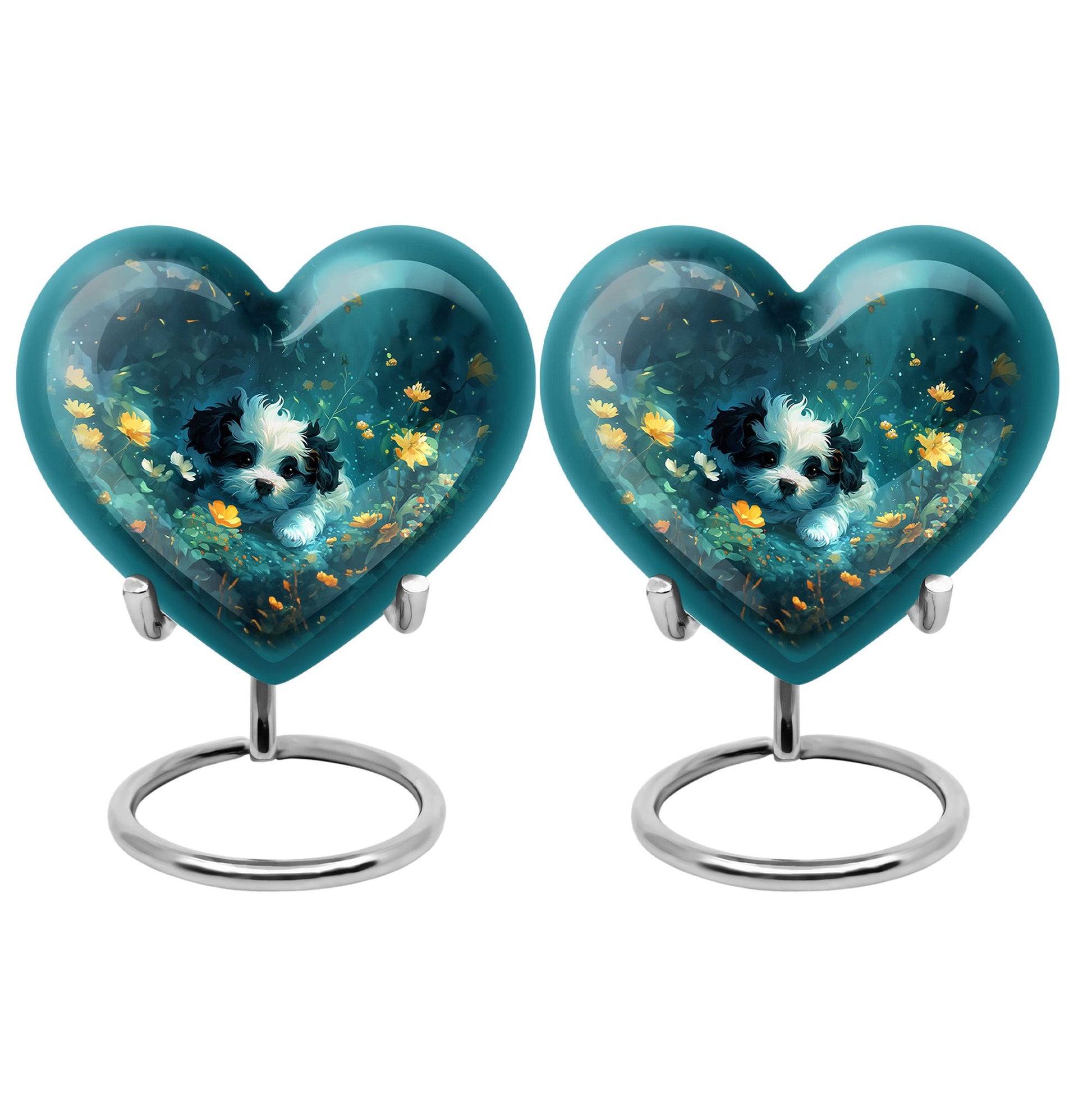 Shih Tzu Urn For Pet Dog Memorial - Cremation Urns For Pet Ashes