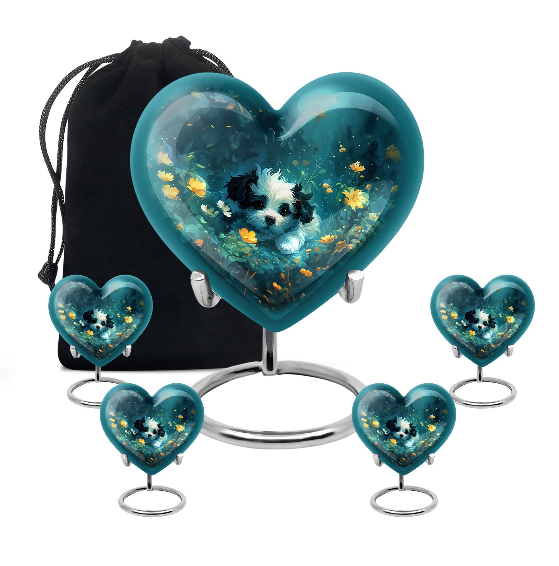 Shih Tzu Urn For Pet Dog Memorial - Cremation Urns For Pet Ashes