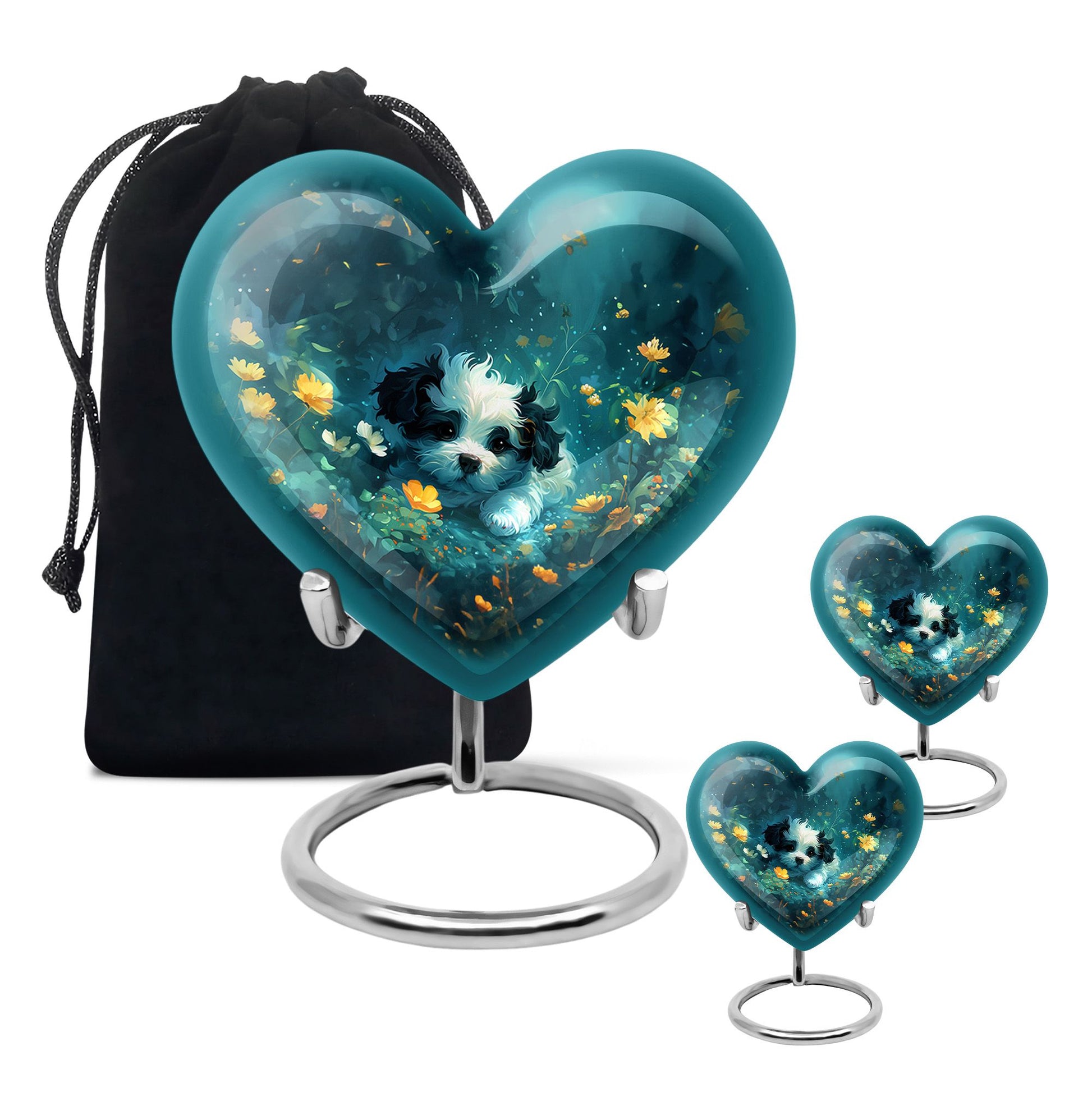 Shih Tzu Urn For Pet Dog Memorial - Cremation Urns For Pet Ashes