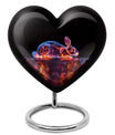 Cosmic Bunny Rabbit Memorial Urn - Funeral Cremation Urn For Ashes