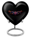 Nebula Dragonfly Urns for Ashes - Black Cremation Urns For Women