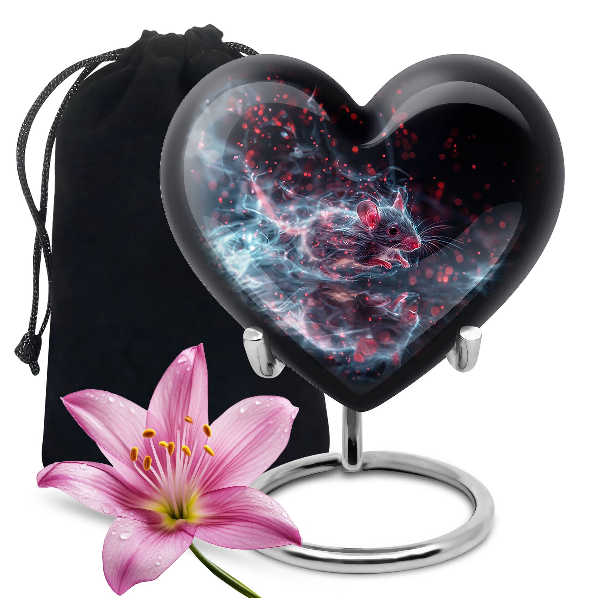 Mystical Nebula Mouse Urn - Mouse Urn Memorial For Men And Women