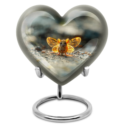 Personalized Artistic Cremation Urn for Women - 10-inch, 200 cu in - Yatskia