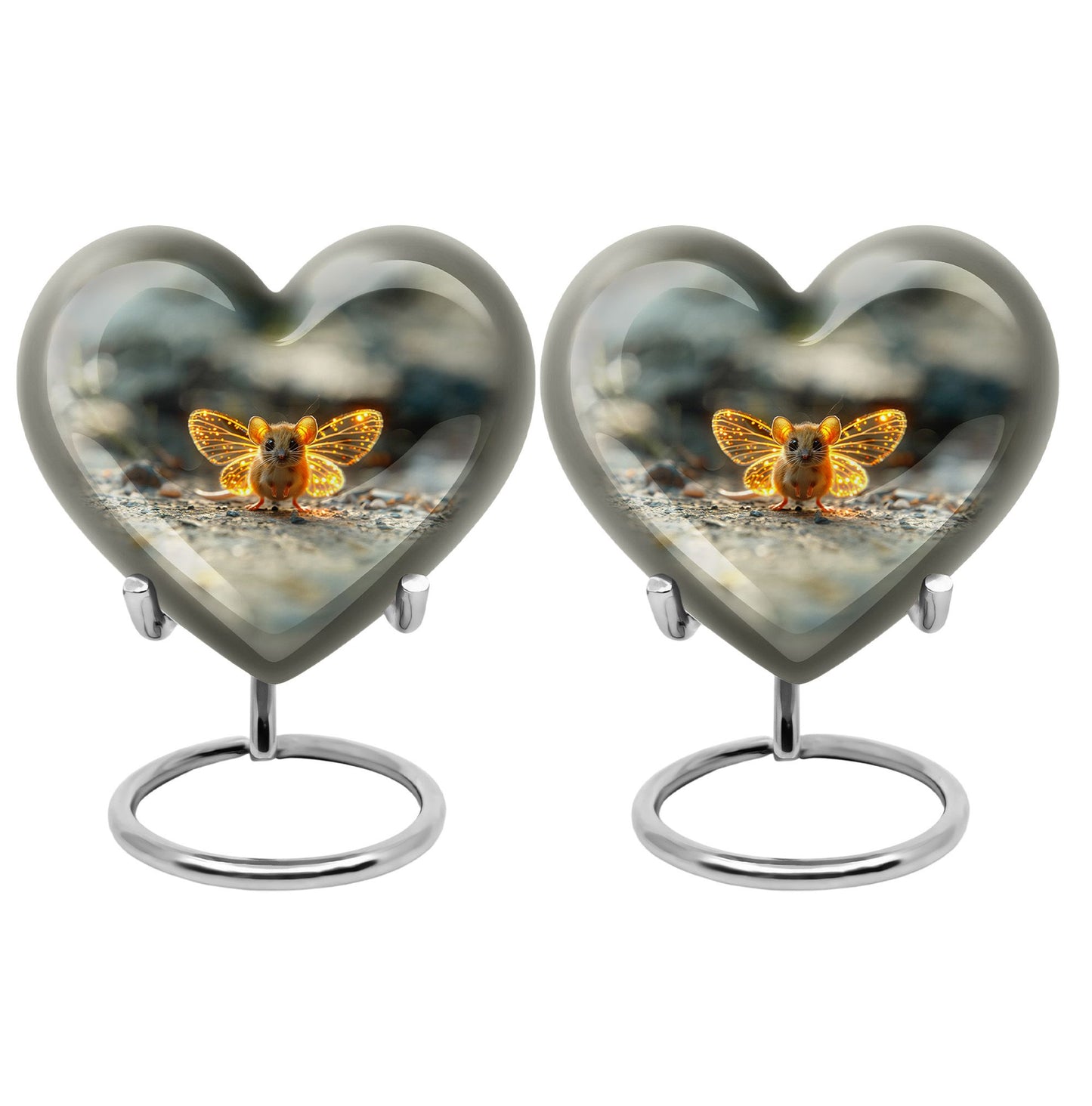Personalized Artistic Cremation Urn for Women - 10-inch, 200 cu in - Yatskia