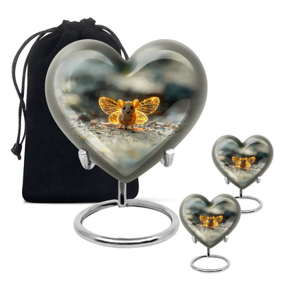 Personalized Artistic Cremation Urn for Women - 10-inch, 200 cu in - Yatskia