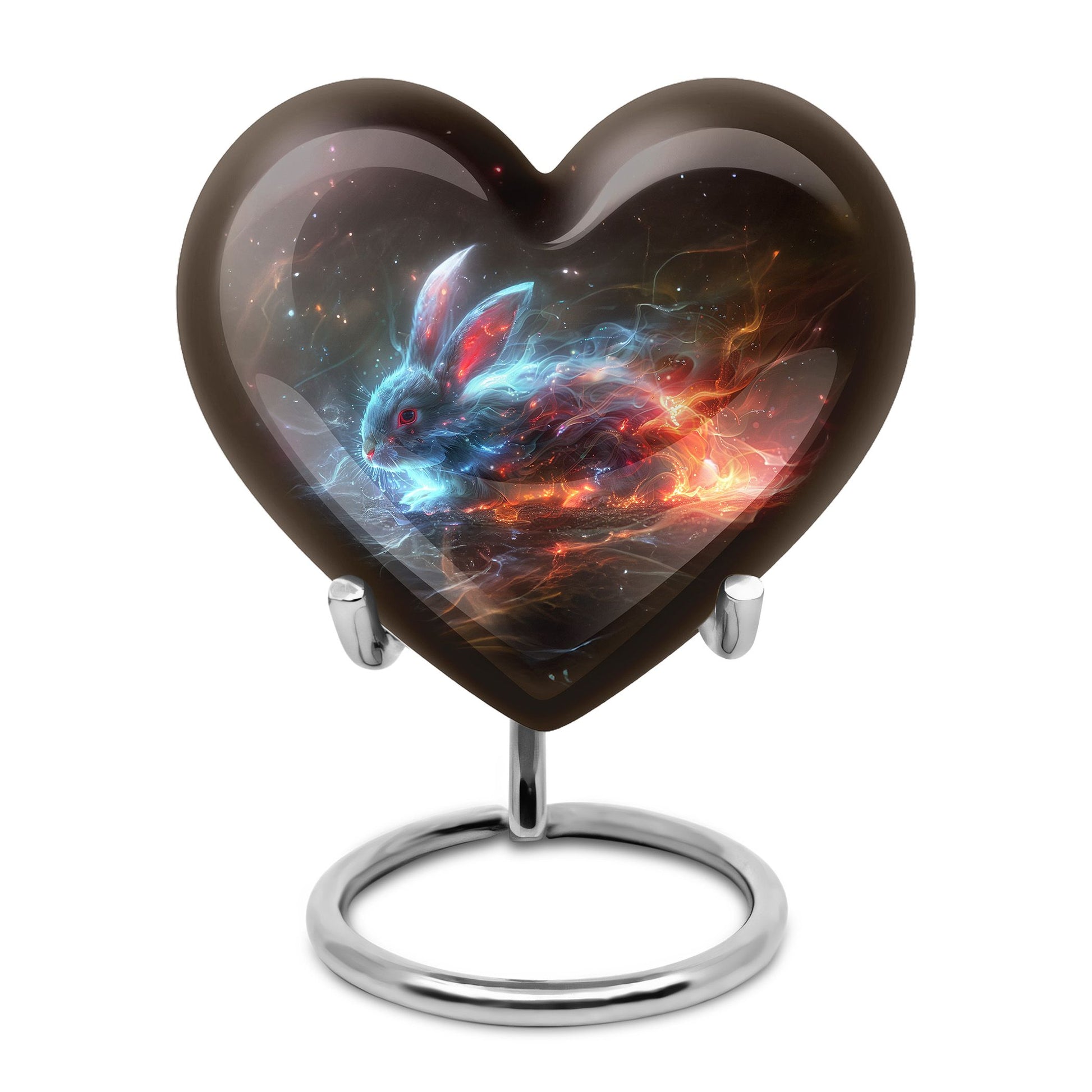 Nebula Blazing Rabbit Urn - Rabbit Cremation Urn For Men & Women