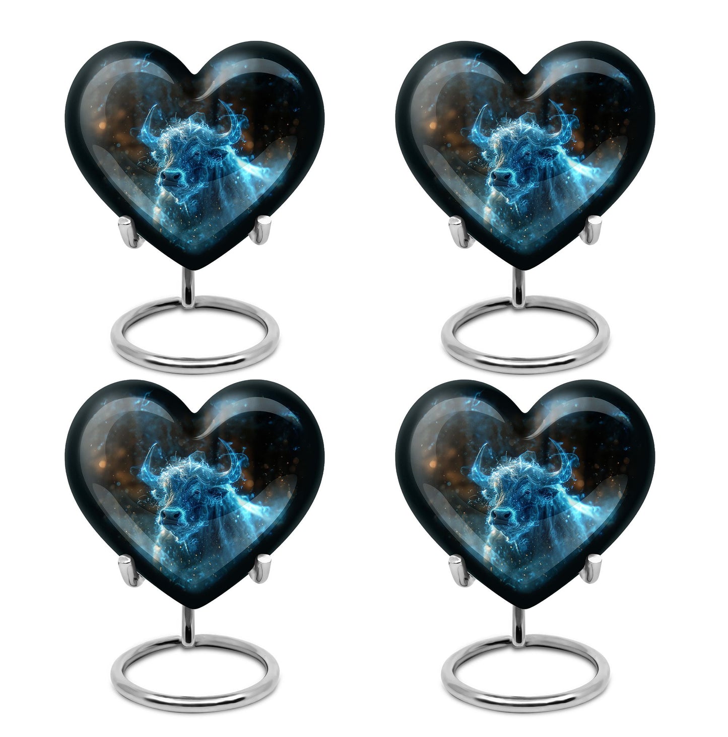 Personalized Galaxy Cremation Urn for Adult - 10-inch, 200 cu in - Yatskia