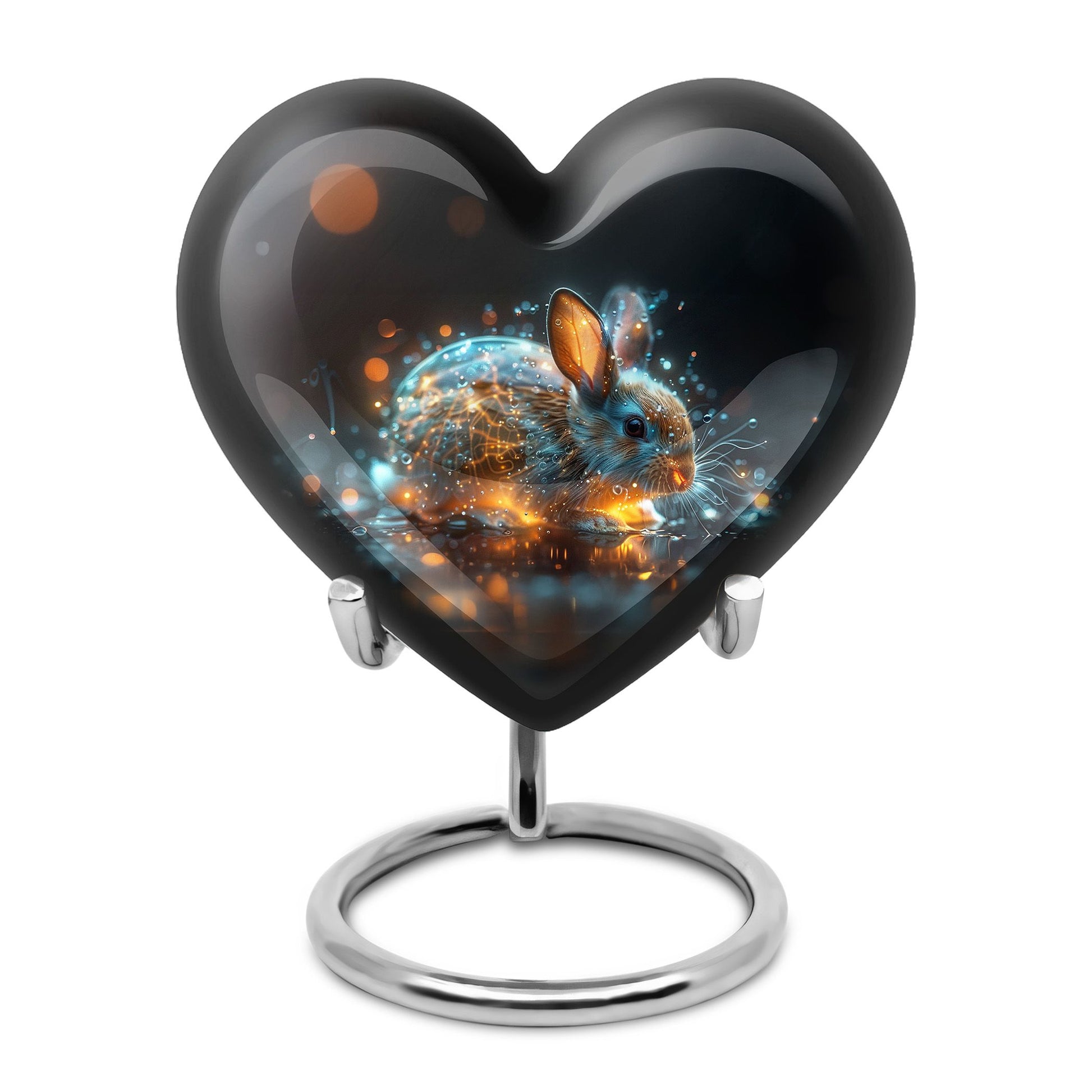 Luminous Mystic Bunny Urn - Rabbit Urns For Ashes Cremation