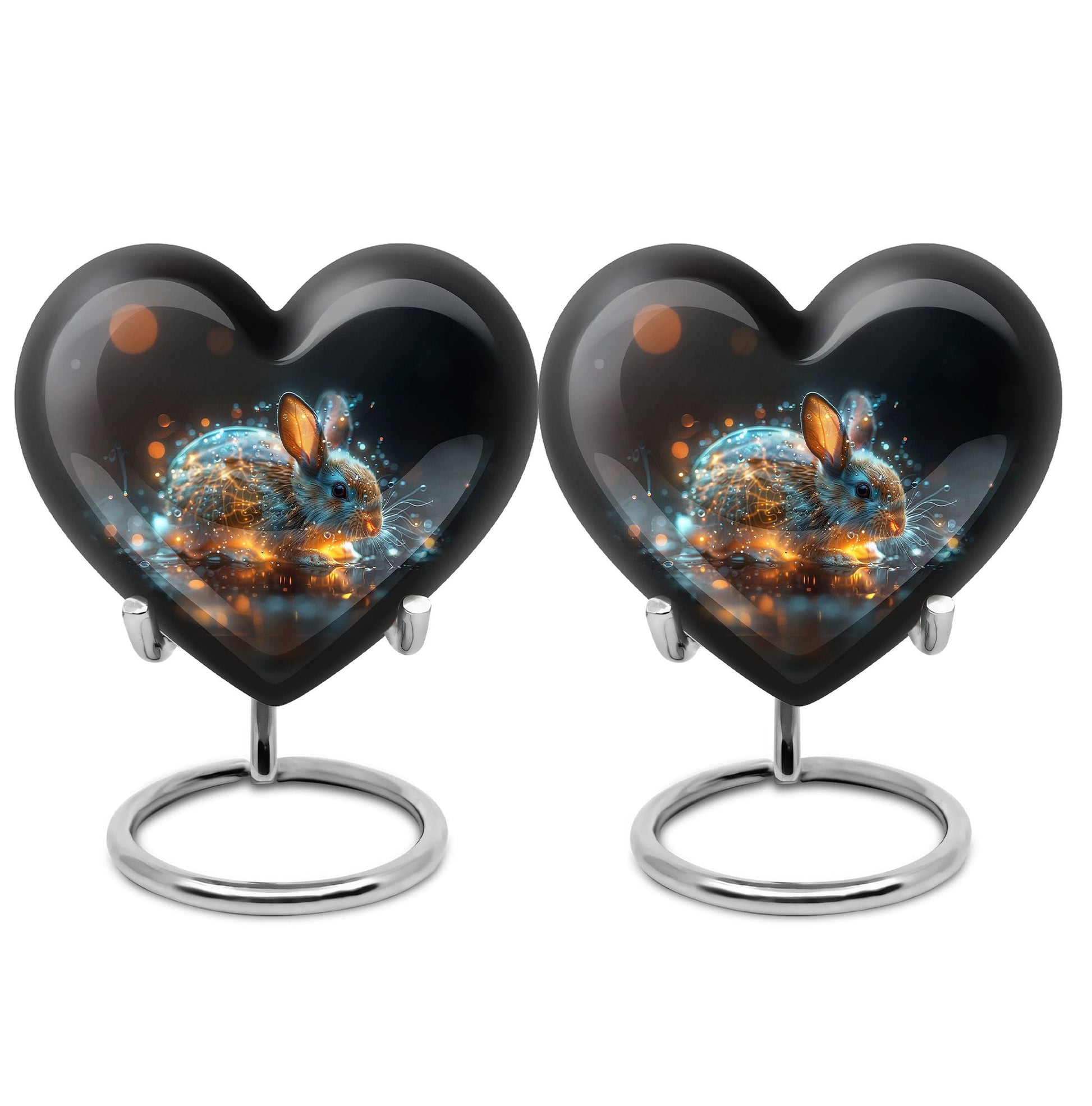 Luminous Mystic Bunny Urn - Rabbit Urns For Ashes Cremation