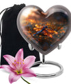 Fiery Dragonfly Urn - Dragonfly Ashes Memorial Urn For Male And Female