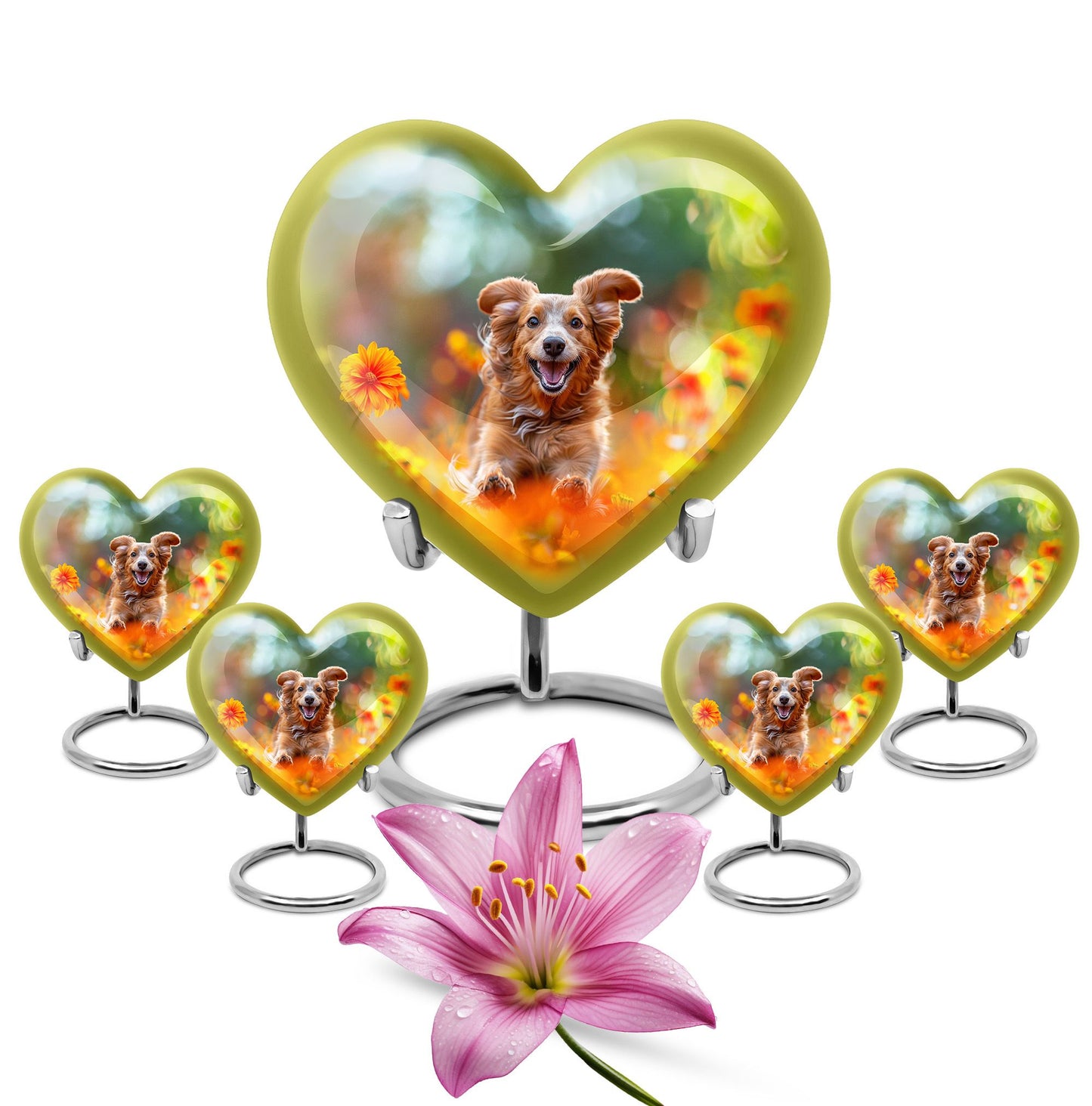 Personalized Dog Cremation Urn for Pet Ashes - Yatskia