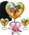 Joyful Pet Dog Cremation Urn - Perfect Urns For Pet Memorials