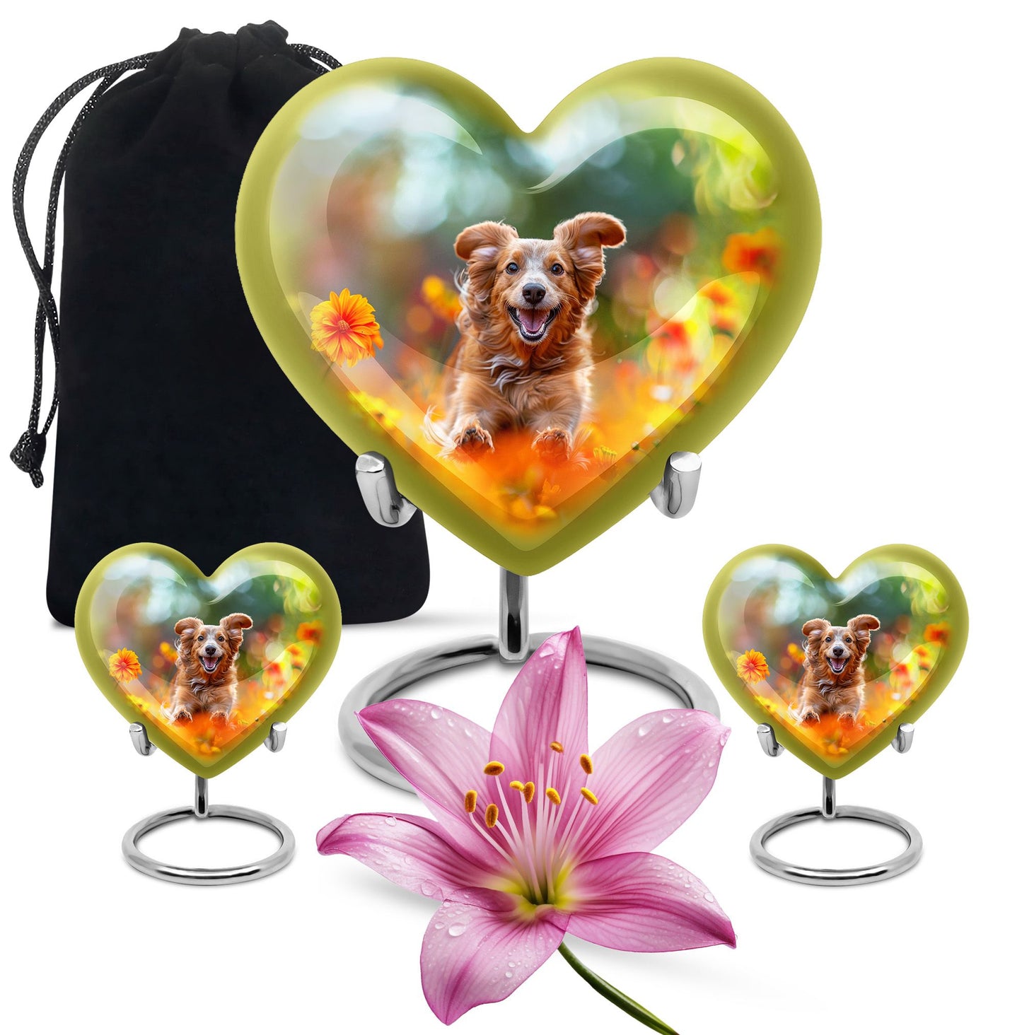 Personalized Dog Cremation Urn for Pet Ashes - Yatskia