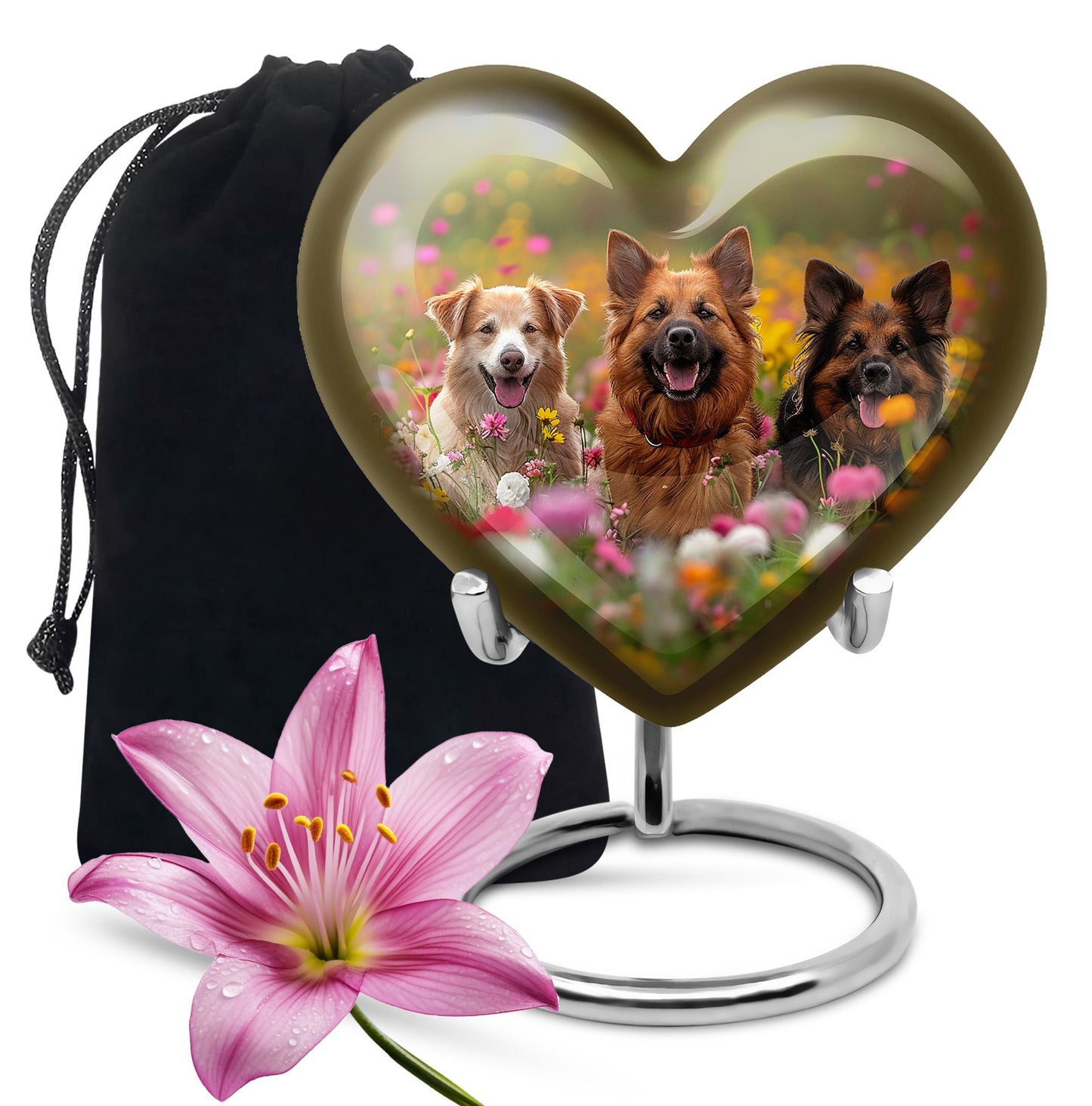 Personalized Dog Cremation Urn for Pet Ashes - Yatskia