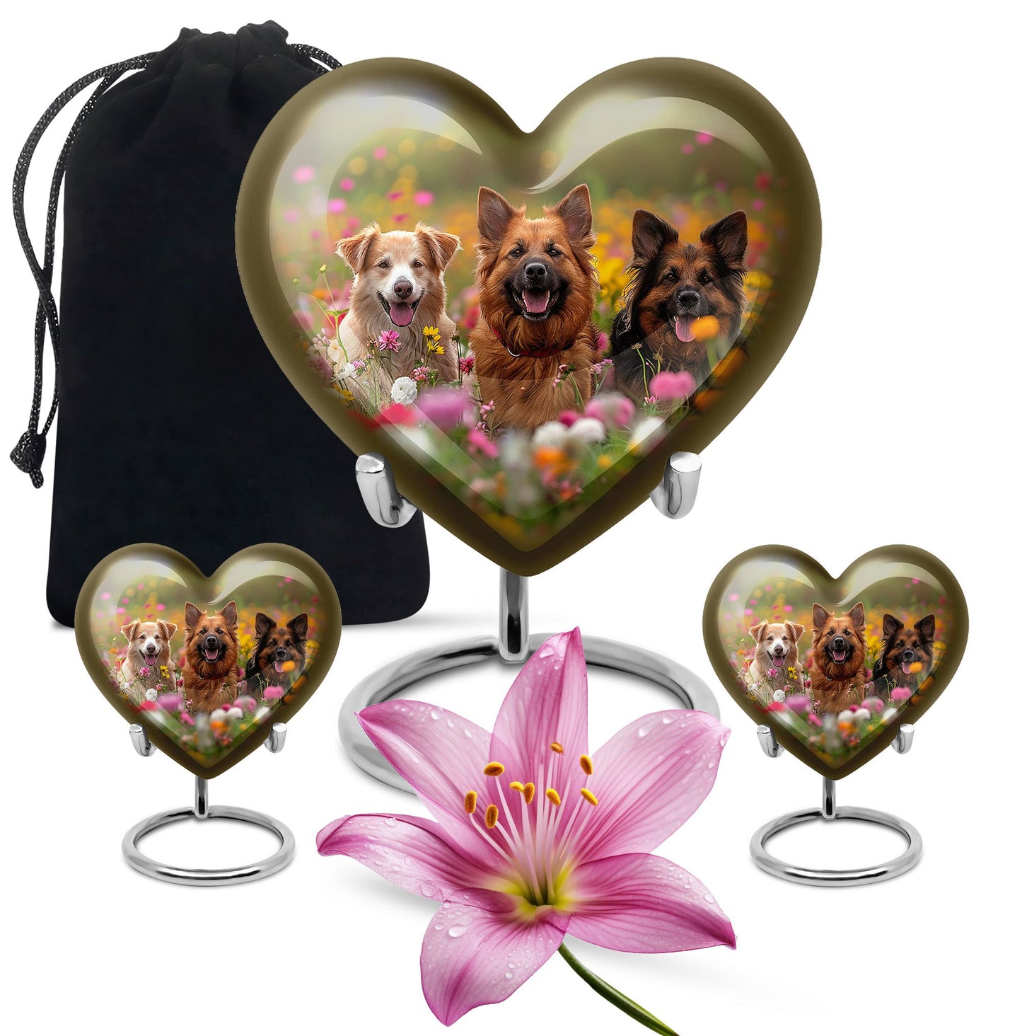 Personalized Dog Cremation Urn for Pet Ashes - Yatskia
