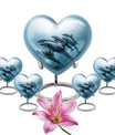 Aquatic Dolphins Family - Dolphin Cremation Urn For Men And Women