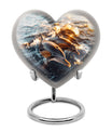 Sunset Dolphin Urn For Women - Dolphin Urn Memorial For Ashes