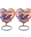 Sunset Dolphin Memorial Urn For Women - Large Urns For Adult Human Ashes