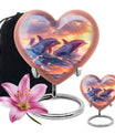 Sunset Dolphin Memorial Urn For Women - Large Urns For Adult Human Ashes