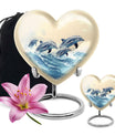 Dolphin Urn For Men & Women - Dolphin Funeral Ashes Urn