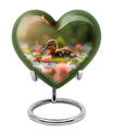 Duck Urn For Ashes Adult Men - Floral Cremation Ashes Urn