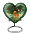 Animated Duckling's Urn For Adults - Duck Funeral Cremation Urn For Ashes