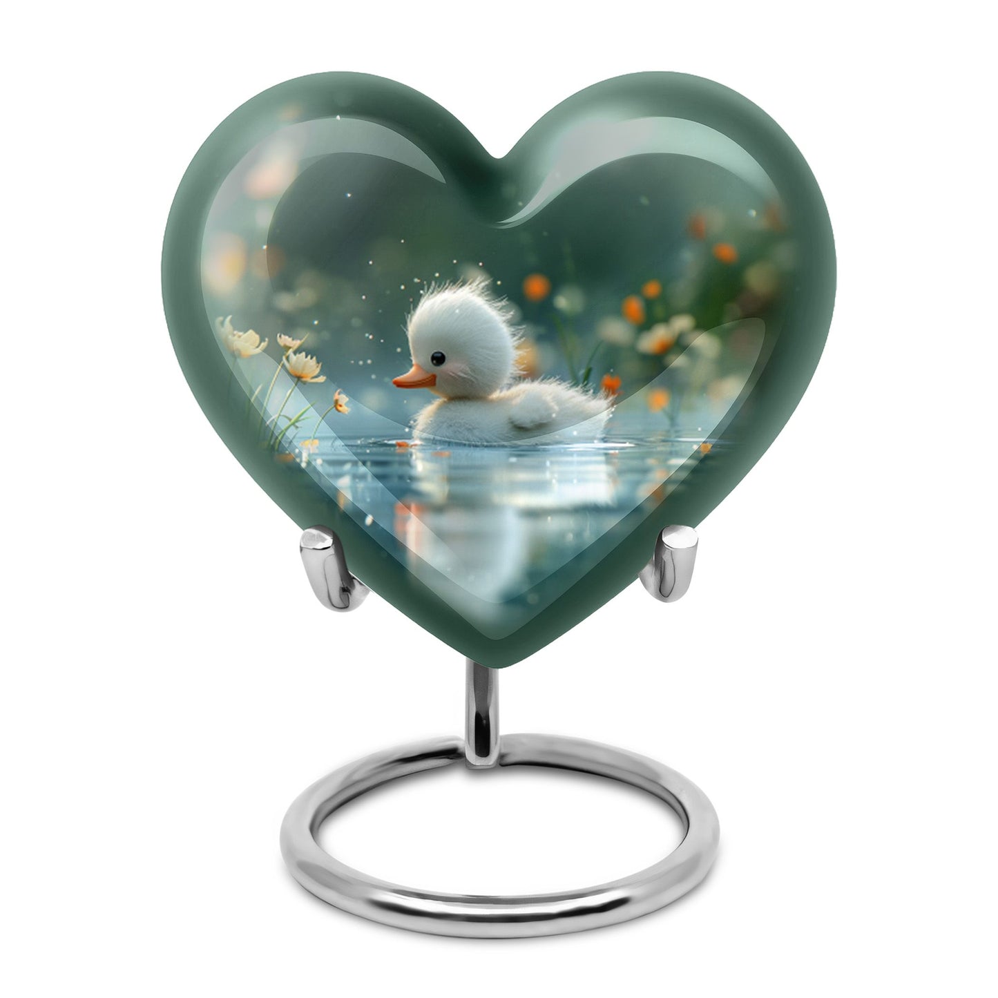 Personalized Bird Memorial Urn for Women - 10-inch, 200 cu in - Yatskia