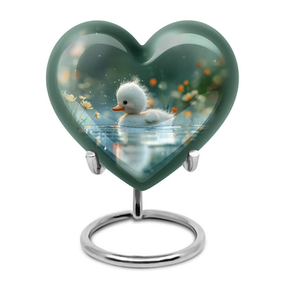 Personalized Bird Memorial Urn for Women - 10-inch, 200 cu in - Yatskia
