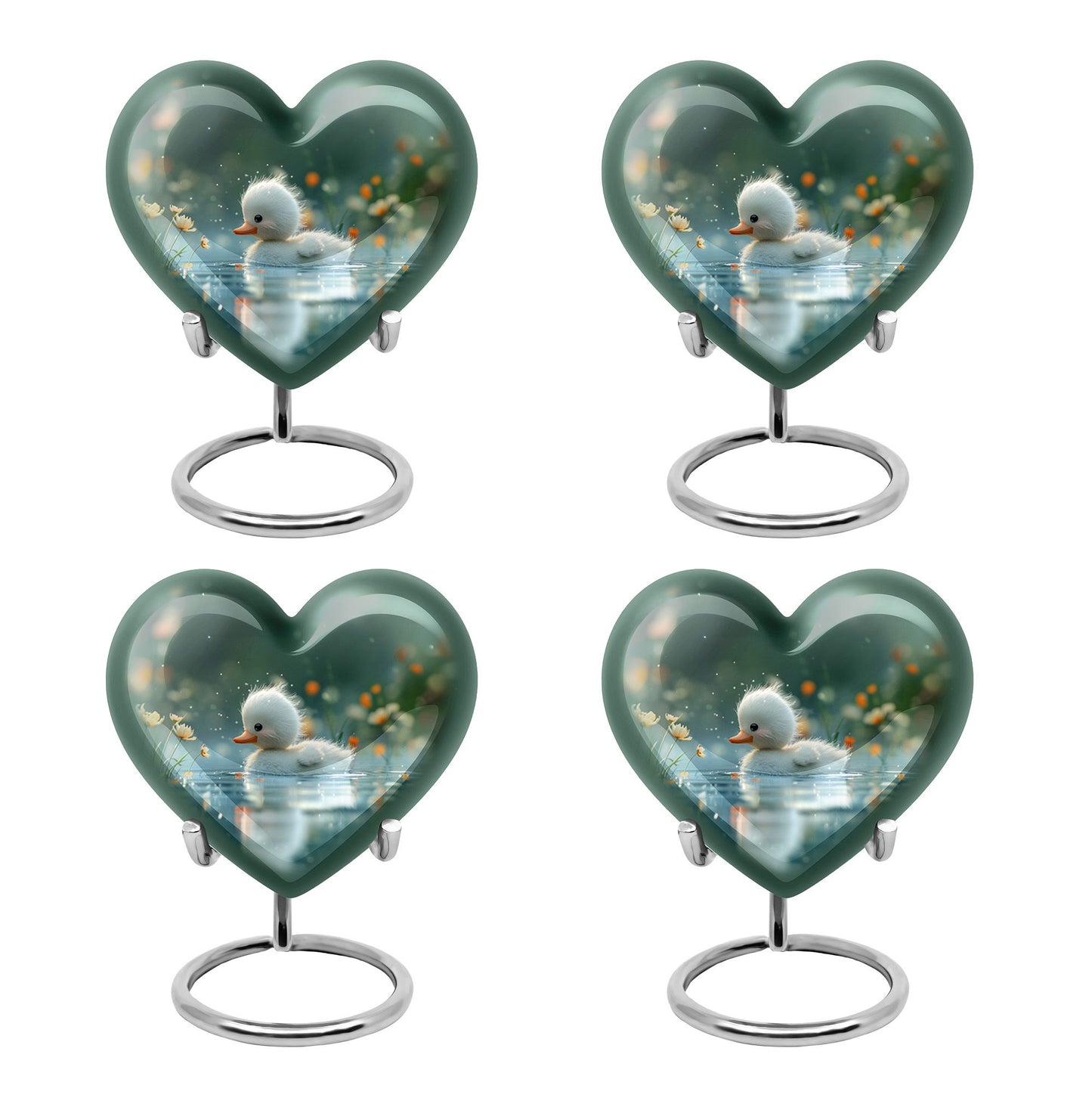 Personalized Bird Memorial Urn for Women - 10-inch, 200 cu in - Yatskia