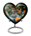Duck Urn Memorial For Women - Funeral Cremation Urn For Ashes