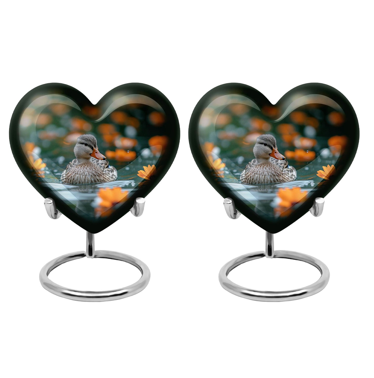Personalized Bird Cremation Urn for Women - 10-inch, 200 cu in - Yatskia