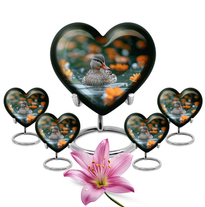 Personalized Bird Cremation Urn for Women - 10-inch, 200 cu in - Yatskia