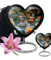 Duck Urn Memorial For Women - Funeral Cremation Urn For Ashes