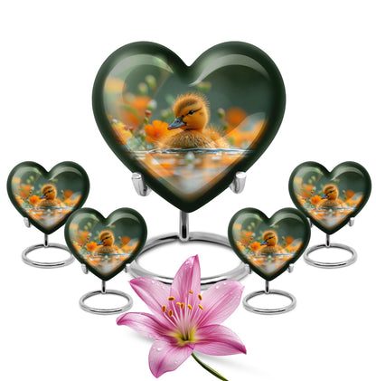 Personalized Bird Cremation Urn for Human Ashes - 10-inch, 200 cu in - Yatskia