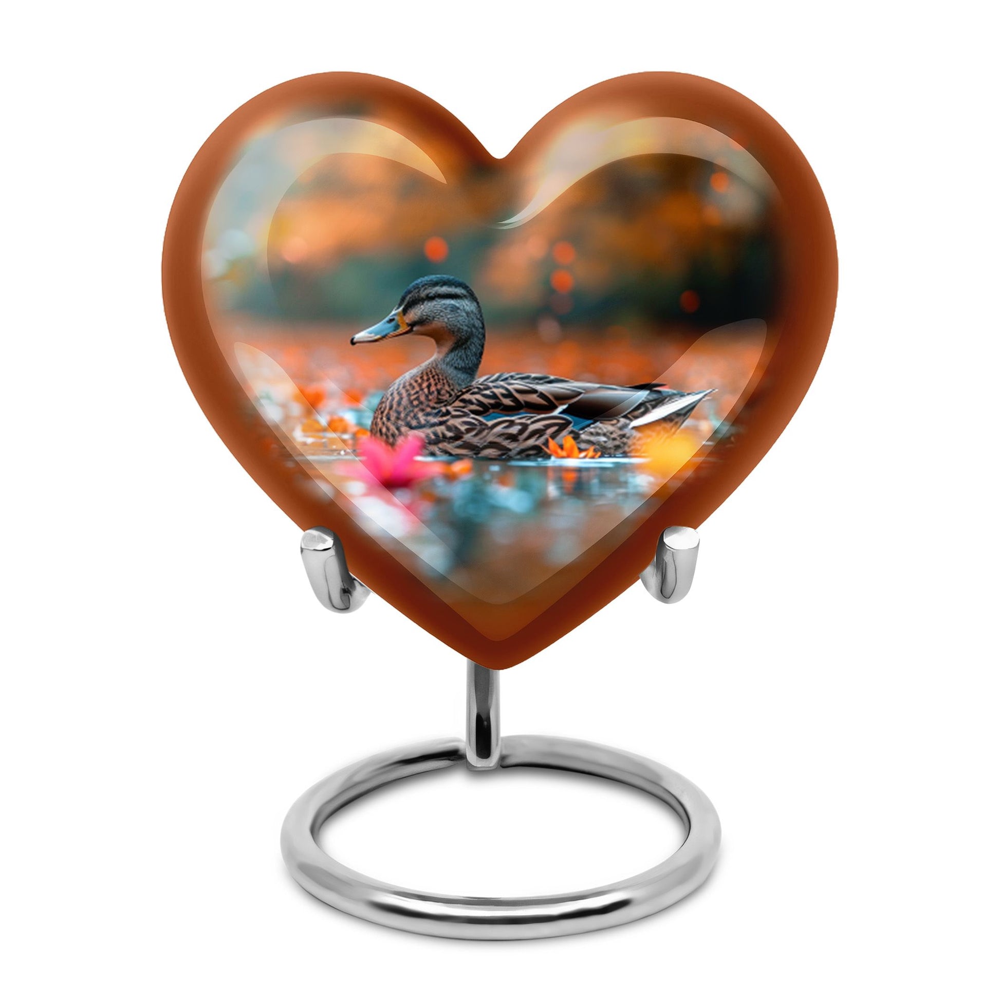 Duck Cremation Ashes Memorial Urn - Funeral Urn For Men & Women