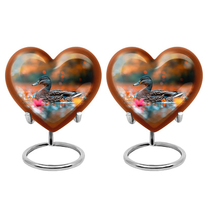 Personalized Bird Cremation Urn for Men & Women - 10-inch, 200 cu in - Yatskia