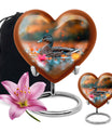 Duck Cremation Ashes Memorial Urn - Funeral Urn For Men & Women